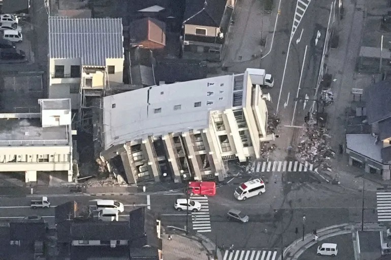 Rising Toll: Japan Earthquake Claims 62 Lives as Authorities Brace for Further Tremors