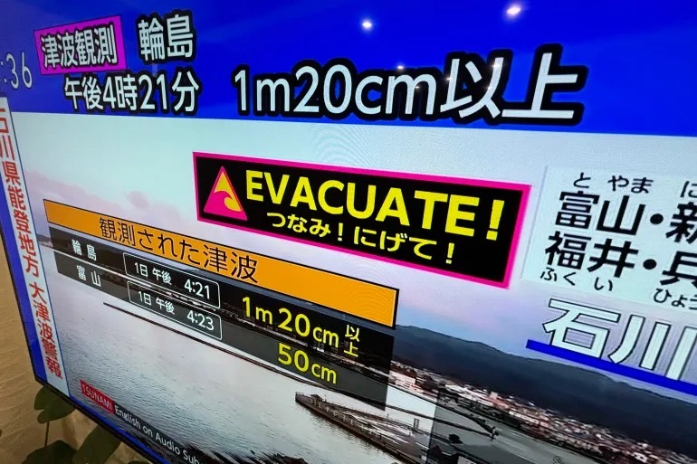 Seismic Shock Hits Central Japan: Tsunami Alert for Ishikawa Prefecture