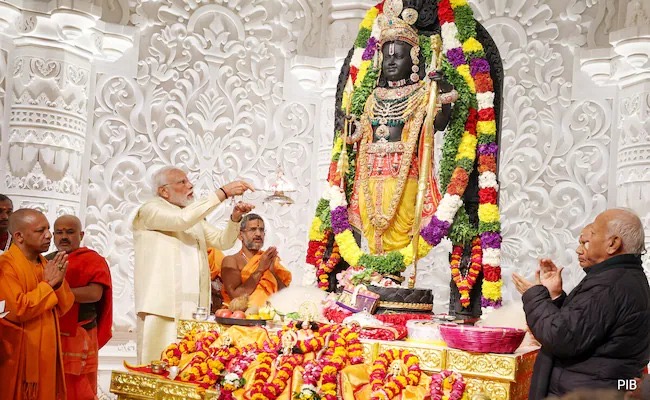 "Prime Minister Modi Unveils Ayodhya Ram Temple: A First-Hand Account of the Sacred Event"