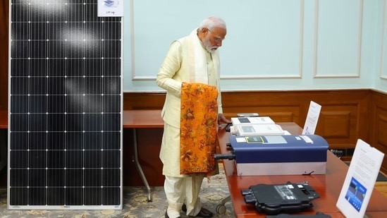  "Prime Minister Modi Announces Ambitious Initiative: Solar Power Adoption for One Crore Homes Following Ram Mandir Inauguration"