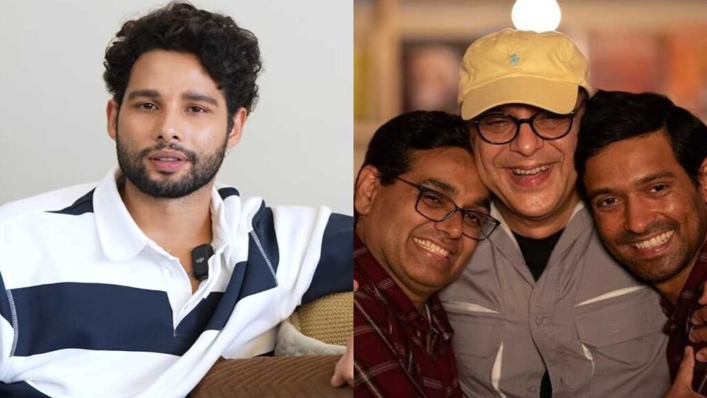 Siddhant Chaturvedi Expresses Desire to Collaborate with Vidhu Vinod Chopra and Lauds Vikrant Massey's "12th Fail"