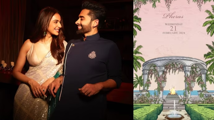 "Rakul Preet Singh and Jackky Bhagnani Opt for a Goa Wedding, Invite Goes Viral"