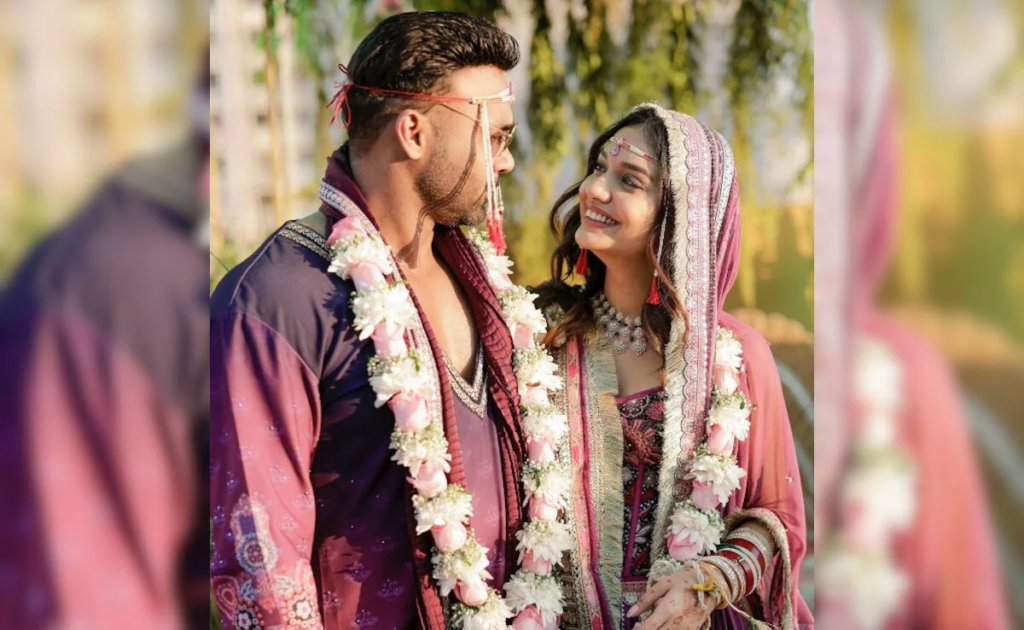 "Bigg Boss OTT Season 1 Champion Divya Agarwal Ties the Knot with Apurva Padgaokar – A Visual Delight with Dreamy Wedding Moments"