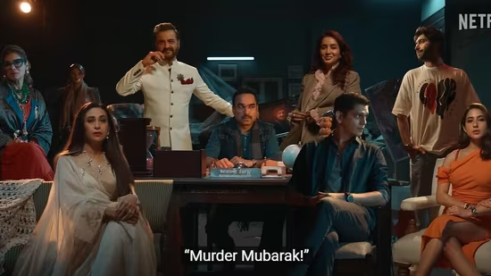 "First Look: Netflix Teases 'Murder Mubarak' - Sara Ali Khan, Karisma Kapoor, Pankaj Tripathi, and Others in Suspenseful Roles"