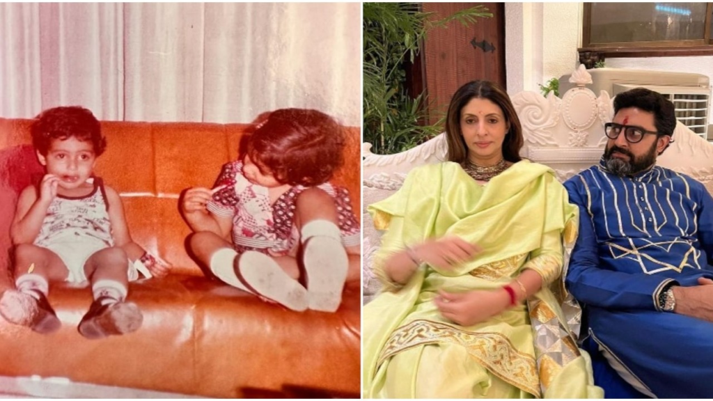 "Abhishek Bachchan's Birthday: Heartwarming Wishes from Sister Shweta Bachchan and Niece Navya Naveli Nanda"